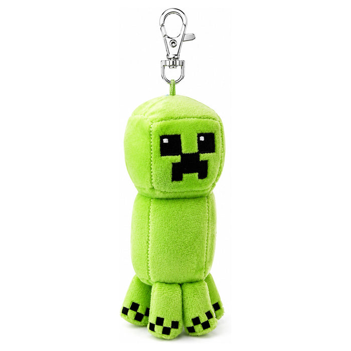 Ty Minecraft Creeper Plush Key Clip 