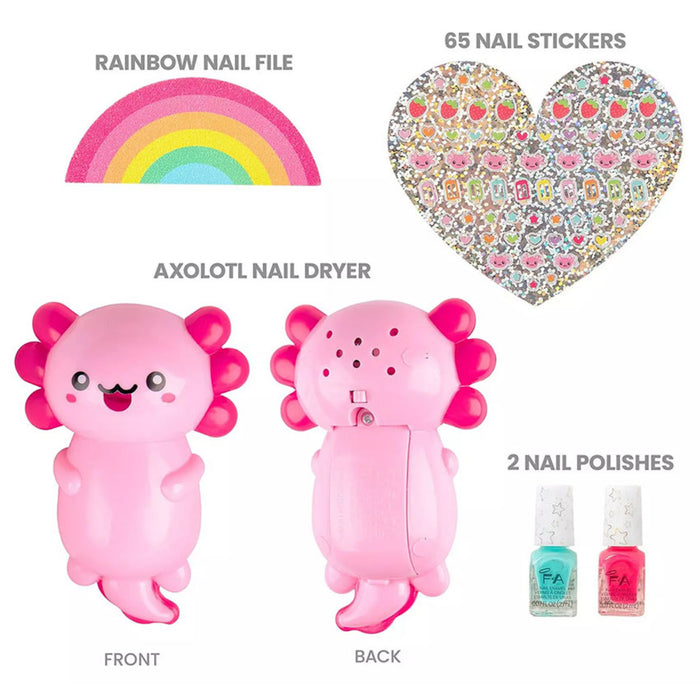 Fashion Angels Axolotl Nail Dryer Nail Art Design Kit