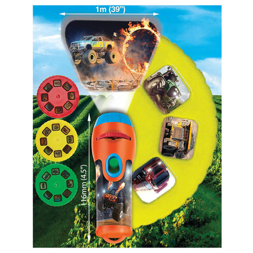 Brainstorm Tractor & Truck Torch & Projector