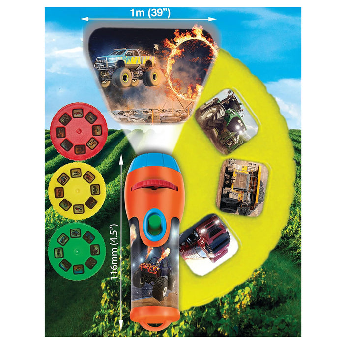 Brainstorm Tractor & Truck Torch & Projector