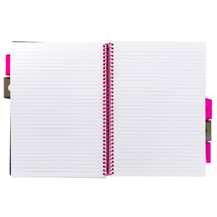Pukka Pad A4 Neon Project Book Lined (3 Pack)