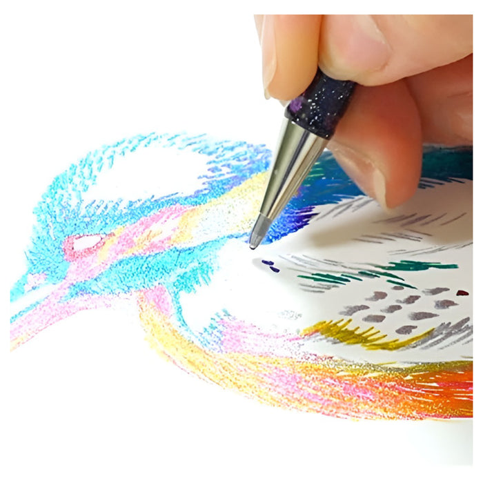 Pentel Hybrid DualMetallic Liquid Gel Roller Pens (8 Pack)