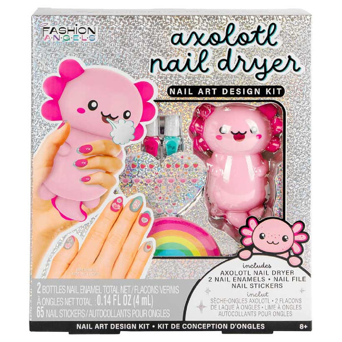 Fashion Angels Axolotl Nail Dryer Nail Art Design Kit