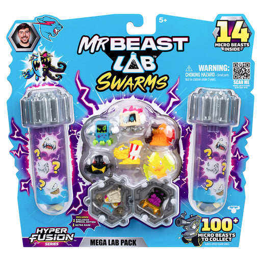 MrBeast Lab Swarms Hyper Fusion Series Mega Lab Pack #3 Figures (styles vary)