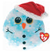 Ty Squishy Beanies Fleck Snowman 14" Plush