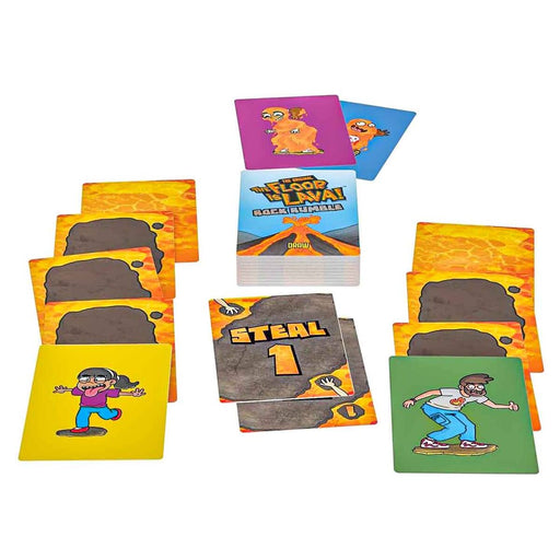 The Floor is Lava! Rock Rumble Card Game