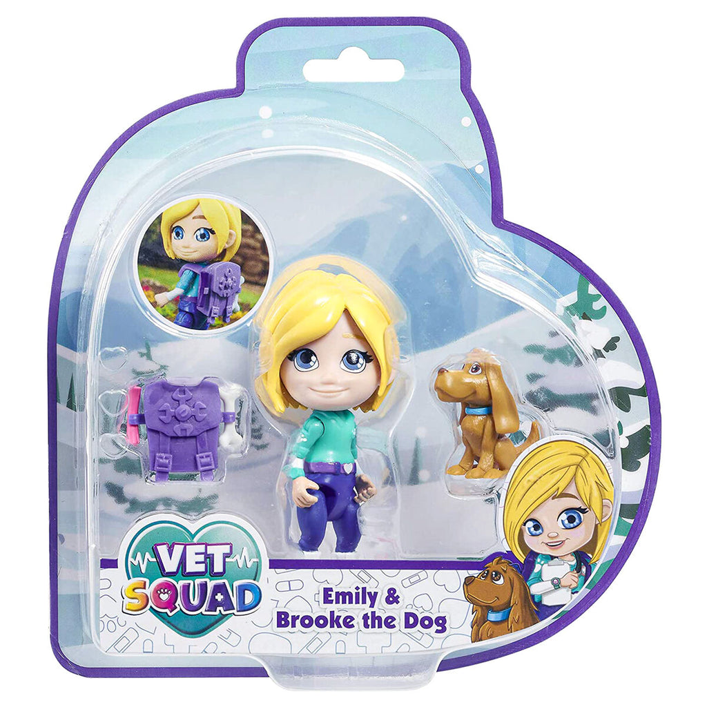 Vet Squad Emily Brooke the Dog Figure Set — Booghe
