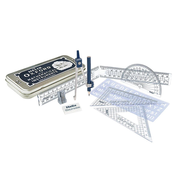 Helix Oxford Premium Set of Mathematical Instruments — Booghe