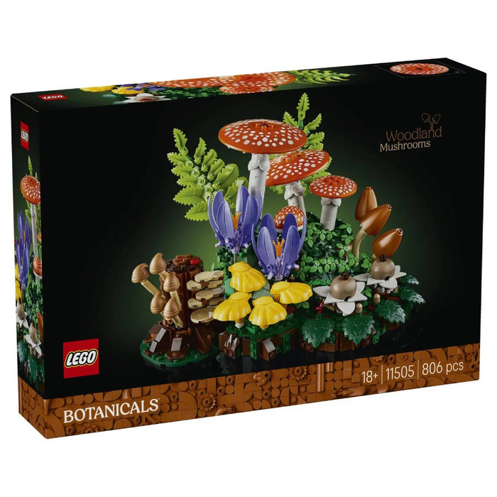 LEGO Botanicals Woodland Mushrooms Building Set