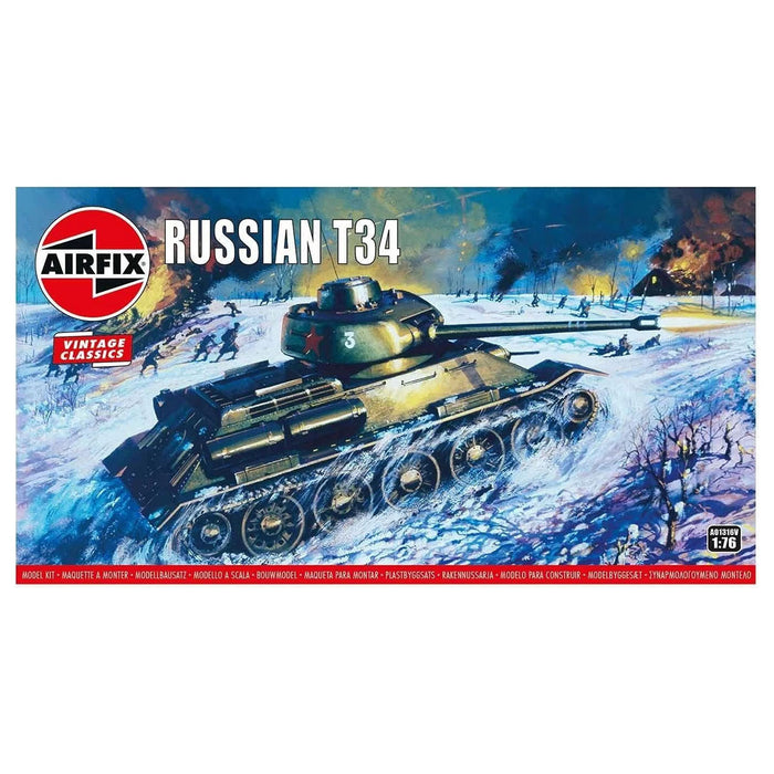 Airfix Russian T34 Tank Model Kit