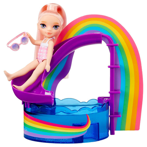 Rainbow High Littles: Pool Day with Blush Playset