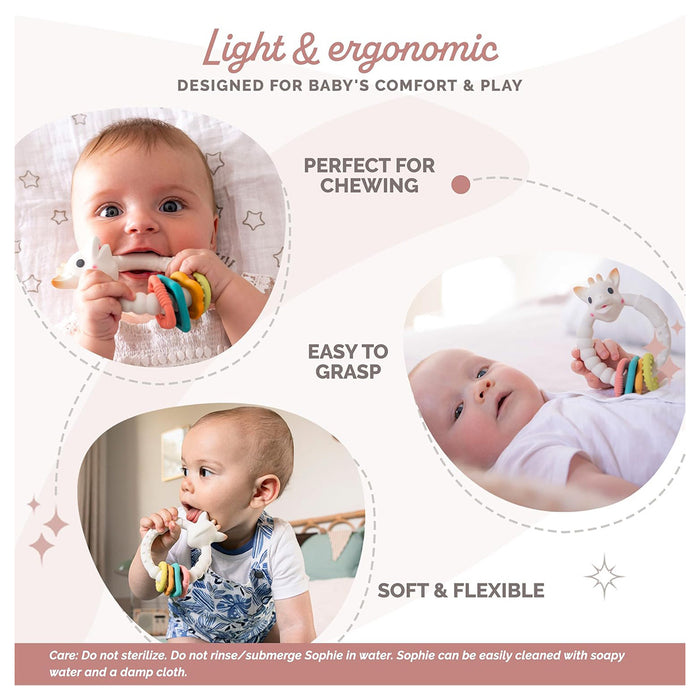 Sophie La Girafe Teething Colo' Rings
