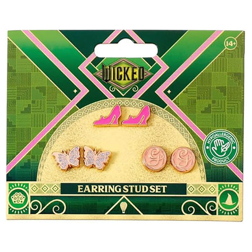 Wicked Glinda Earring Stud Set