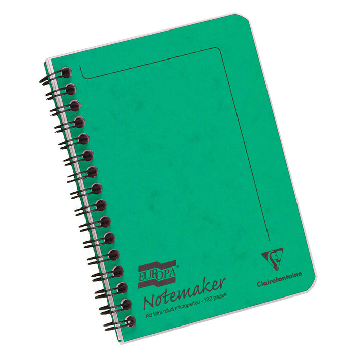 Clairefontaine Europa A6 Notemaker Notebook Assorted Colours (10 Pack) 
