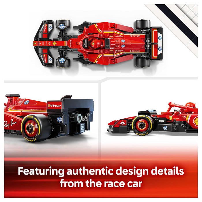 LEGO Formula 1 Ferrari SF-24 Race Car 77242 Building Set