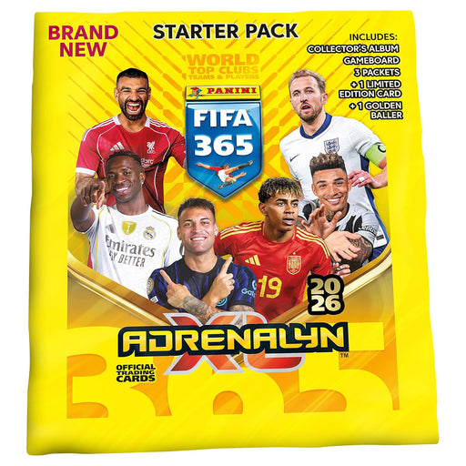 Panini FIFA 365 2025/26 Adrenalyn XL Trading Cards Starter Pack