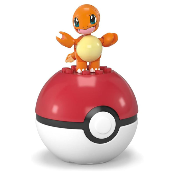 Mega Pokémon Charmander and Pokéball Building Set