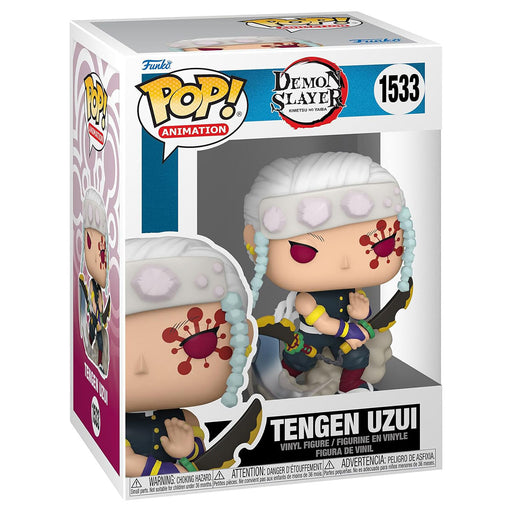 Funko Pop! Animation: Demon Slayer: Tengen Uzui with Nichirin Cleavers with Chase Vinyl Figure #1533
