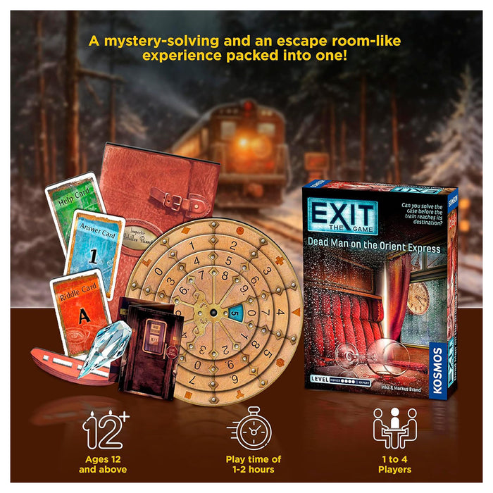EXIT: Dead Man on the Orient Express Game