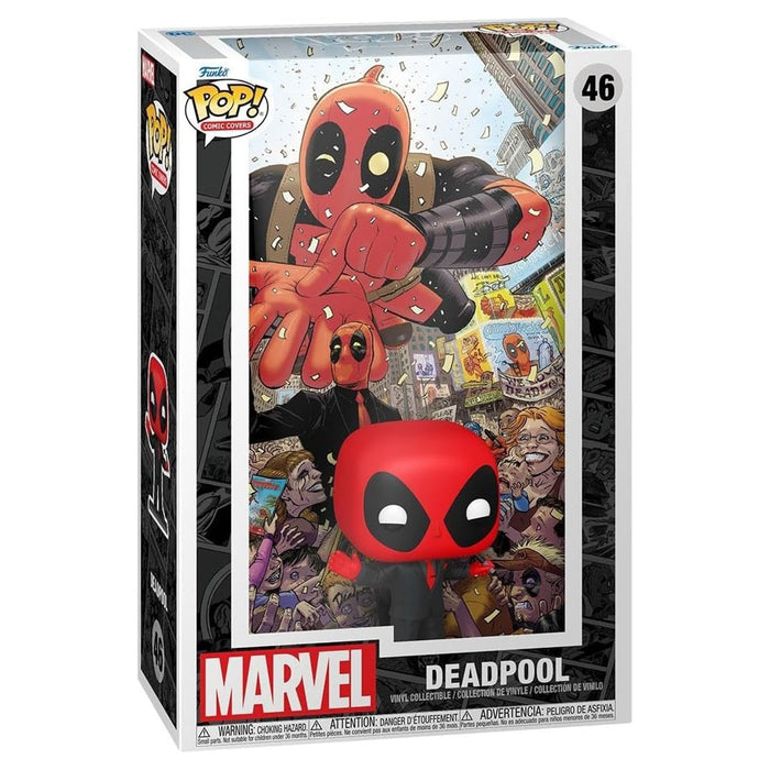 Funko Pop! Comic Cover: Marvel: Deadpool #1 Vinyl Collectible #46