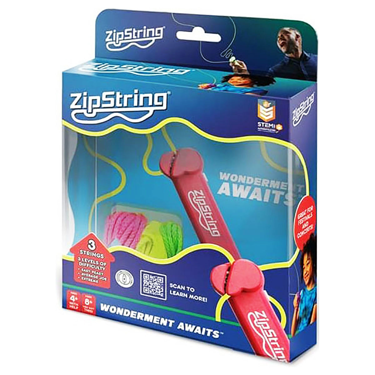 ZipString Rock'it Red Toy — Booghe