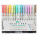 Zebra Creative Mildliner 15-Pack Double-Ended Soft Mild Colour 