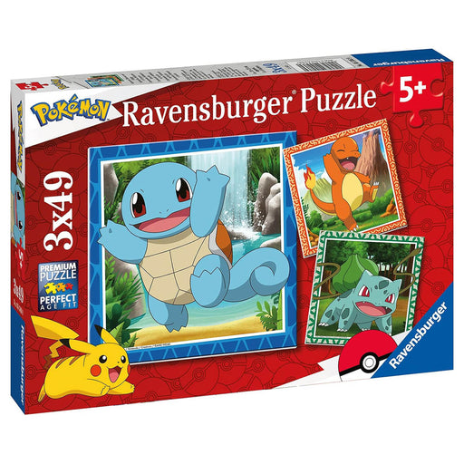 Pokémon 3 x 49 Square Puzzles  
