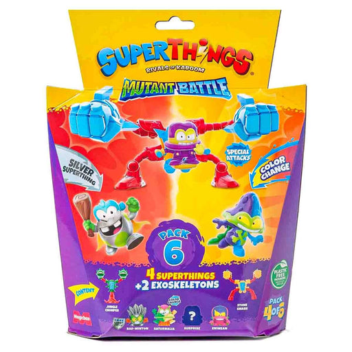 SuperThings Rivals of Kaboom Mutant Battle 6 Pack (4/6)