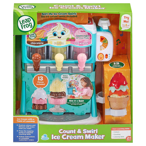 LeapFrog Count & Swirl Ice Cream Maker Playset