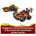 LEGO Ninjago Kai and Cole's Combiner Vehicles Building Set