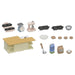 Sylvanian Families Kitchen Island Set