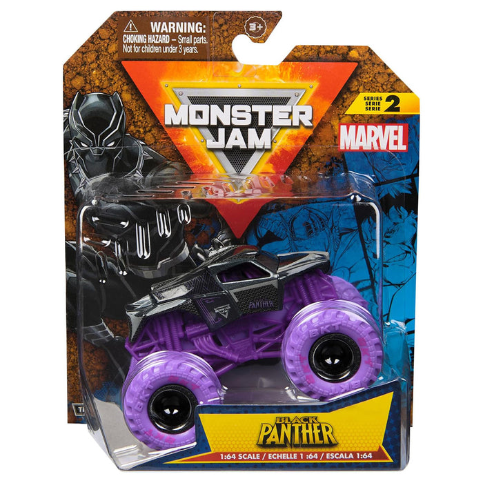 Monster Jam Marvel Black Panther Series 2 Truck