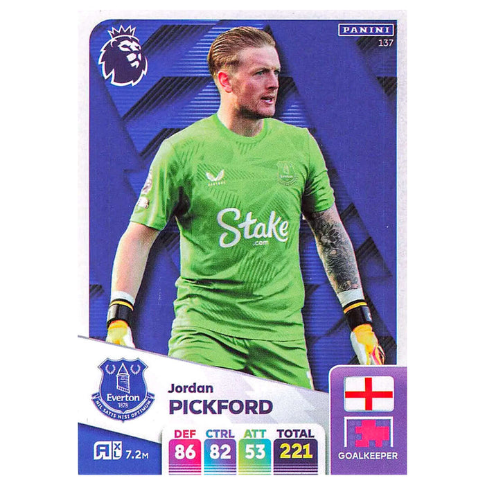 Panini Premier League 2024/25 Adrenalyn XL Official Trading Card Game Pocket Tin - Silver
