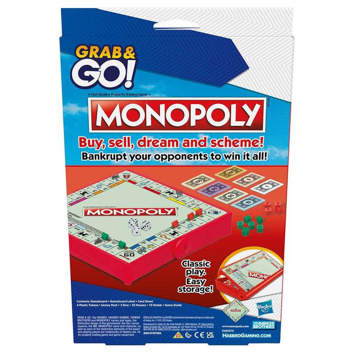 Monopoly Grab & Go! Game