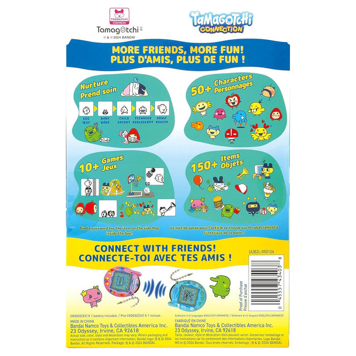 Tamagotchi Connection Clear Retro Virtual Reality Pet