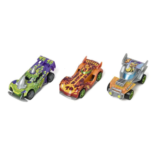 T-Racers Mix 'N Race Cars - Mag Max - Slimy Beast - Mad Honey (3 Pack)