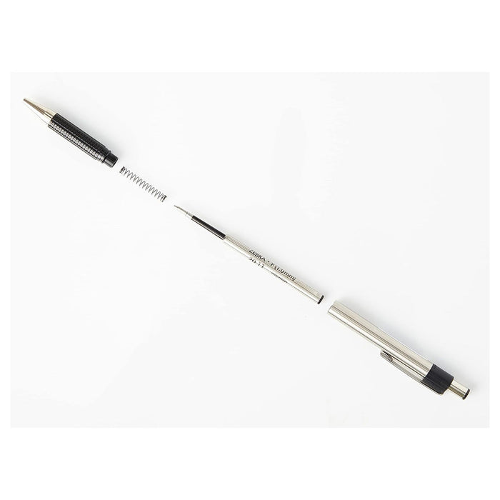 Zebra Pens F-301 1 mm Stainless Steel Ballpoint Pen Black