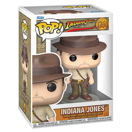 Funko Pop! Indiana Jones with Satchel Bobble-Head Figure #1350