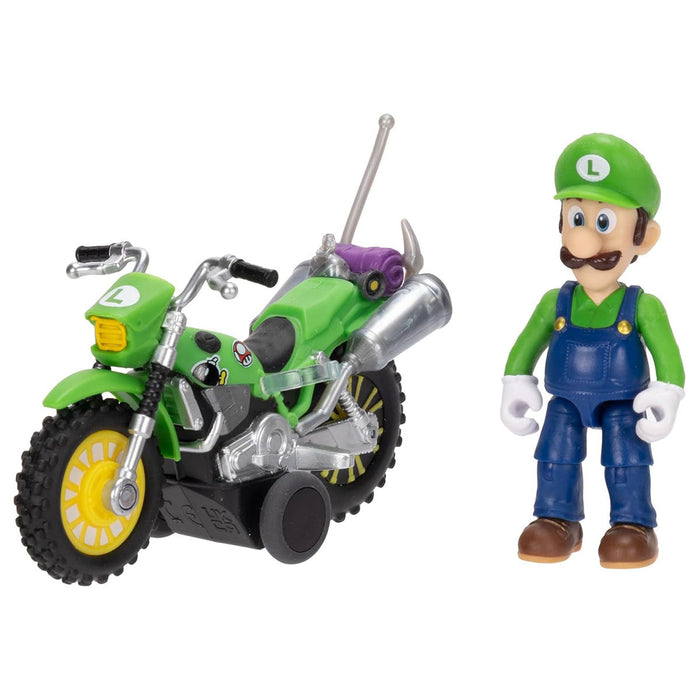 The Super Mario Galaxy Movie: Luigi with Pull Back Racer Set
