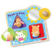 Melissa & Doug Ms. Rachel Wooden Peek-a-Boo Jumbo Peg Puzzle