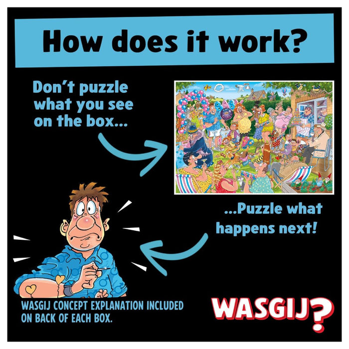 Wasgij Mystery 31: Gender Reveal! 1000 Piece Jigsaw Puzzle