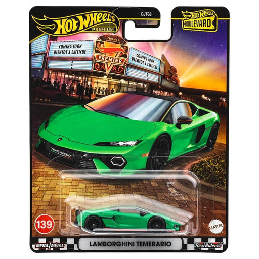 Hot Wheel Premier Boulevard Lamborghini Temerario Car #139