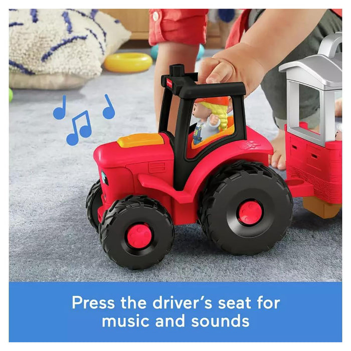 Fisher-Price Little People Caring for Animals Tractor Gift Set