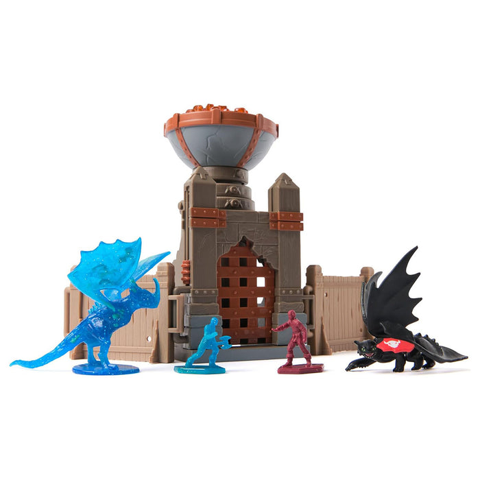 How to Train Your Dragon Trial of Flame Torch Tower Playset