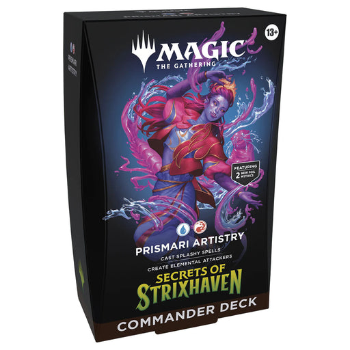 Magic The Gathering Secrets of Strixhaven Commander Deck Prismari Artistry Cards