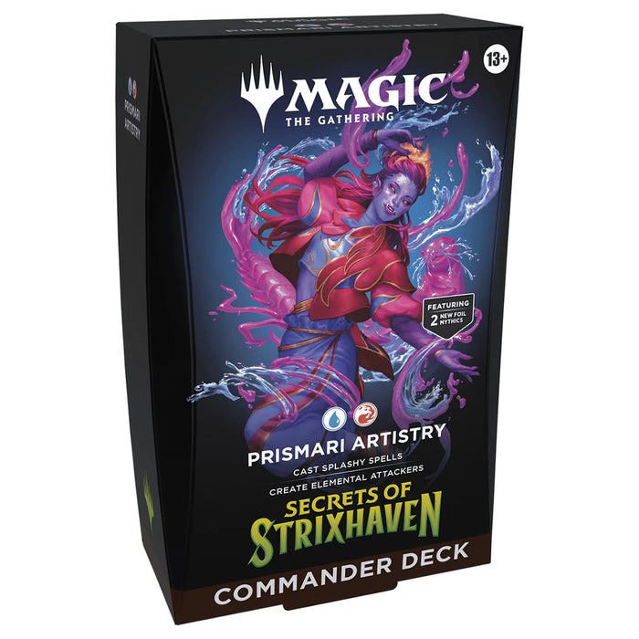Magic The Gathering Secrets of Strixhaven Commander Deck Prismari Artistry Cards