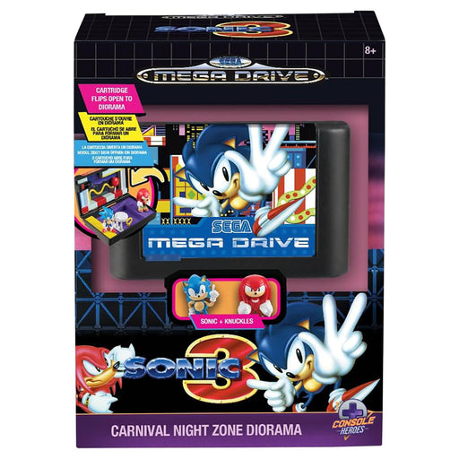 Sega Mega Drive Console Heroes: Sonic the Hedgehog 3: Carnival Night Zone Diorama