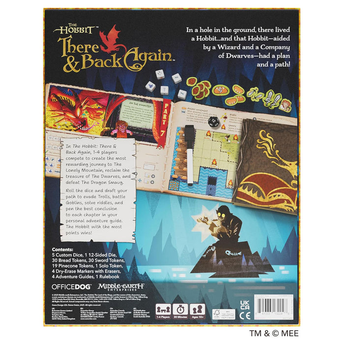 The Hobbit: There & Back Again Board Game