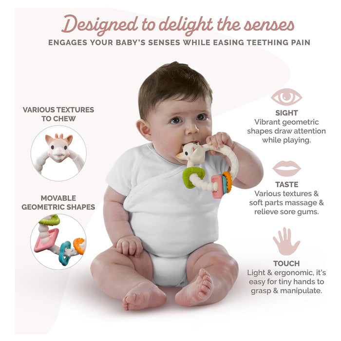 Sophie La Girafe Teething Colo' Rings