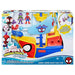 Marvel Spidey and his Amazing Friends: Water Webs Ahoy Bubble Pirate Ship Playset